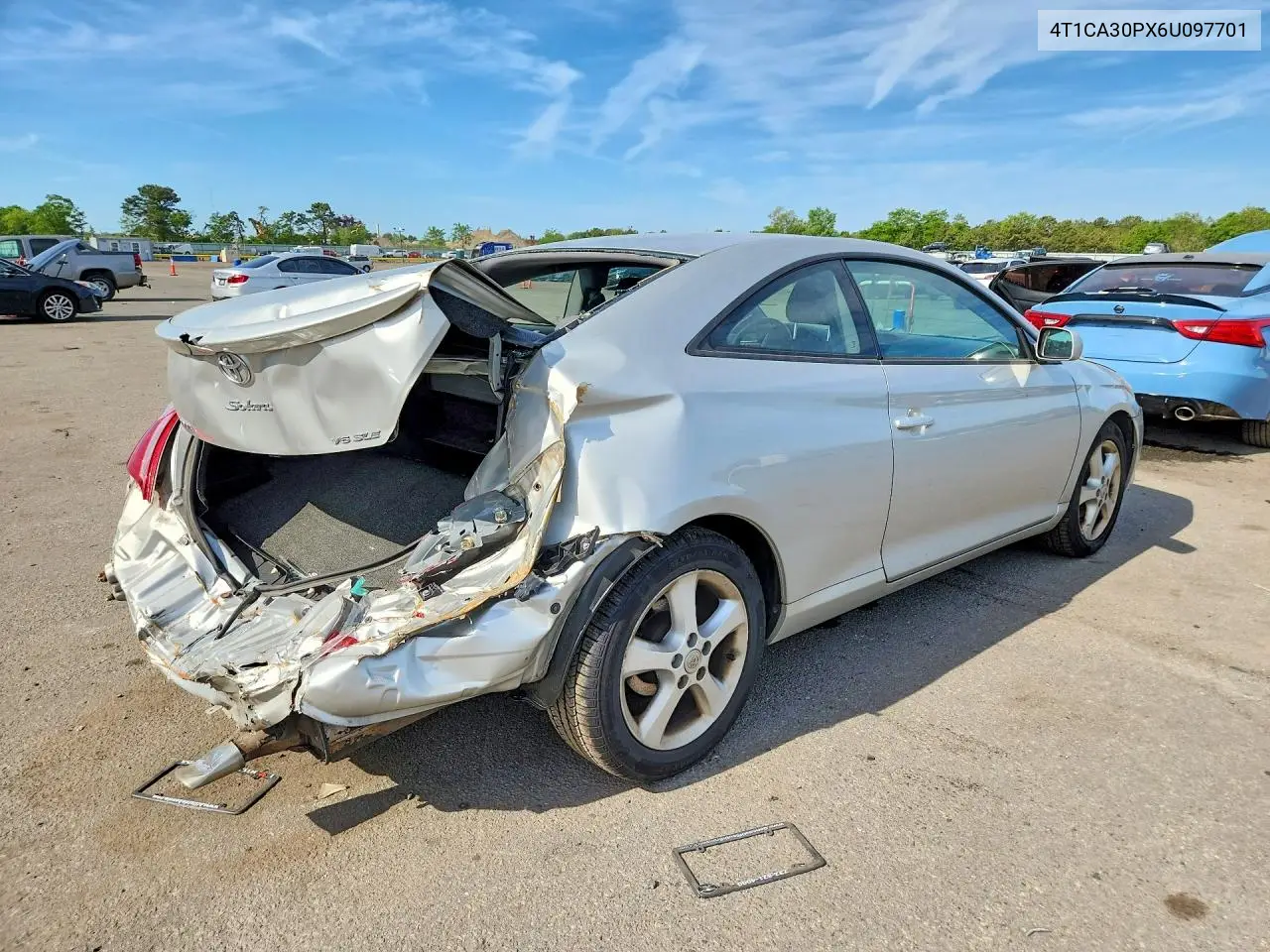2006 Toyota Camry Solara Sle V6 VIN: 4T1CA30PX6U097701 Lot: 55541936