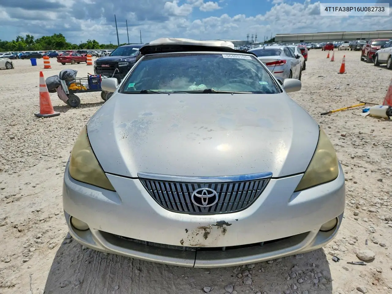 2006 Toyota Camry Solara Sle V6 VIN: 4T1FA38P16U082733 Lot: 56405106