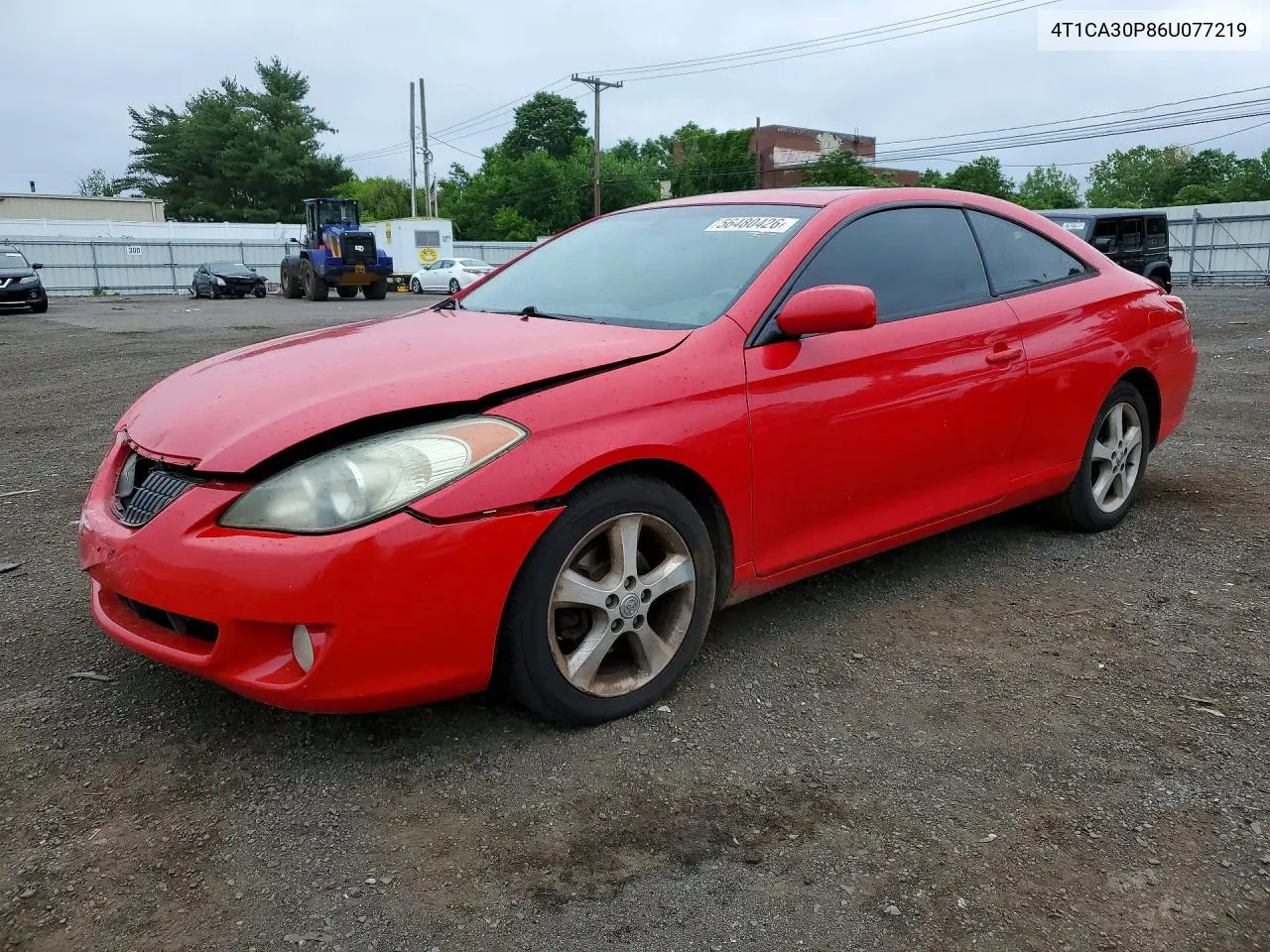 2006 Toyota Camry Solara Sle V6 VIN: 4T1CA30P86U077219 Lot: 56480426