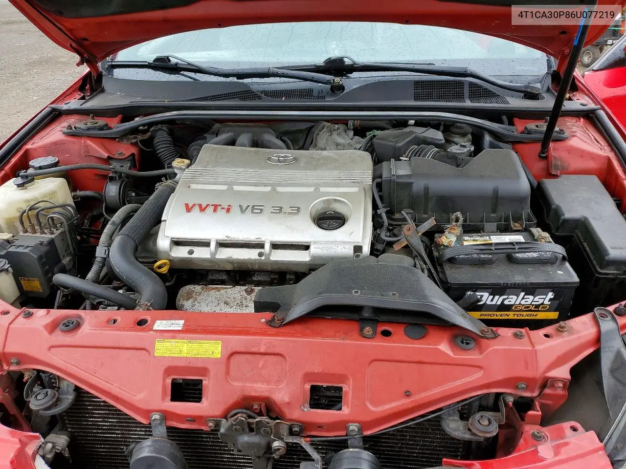 2006 Toyota Camry Solara Sle V6 VIN: 4T1CA30P86U077219 Lot: 56480426