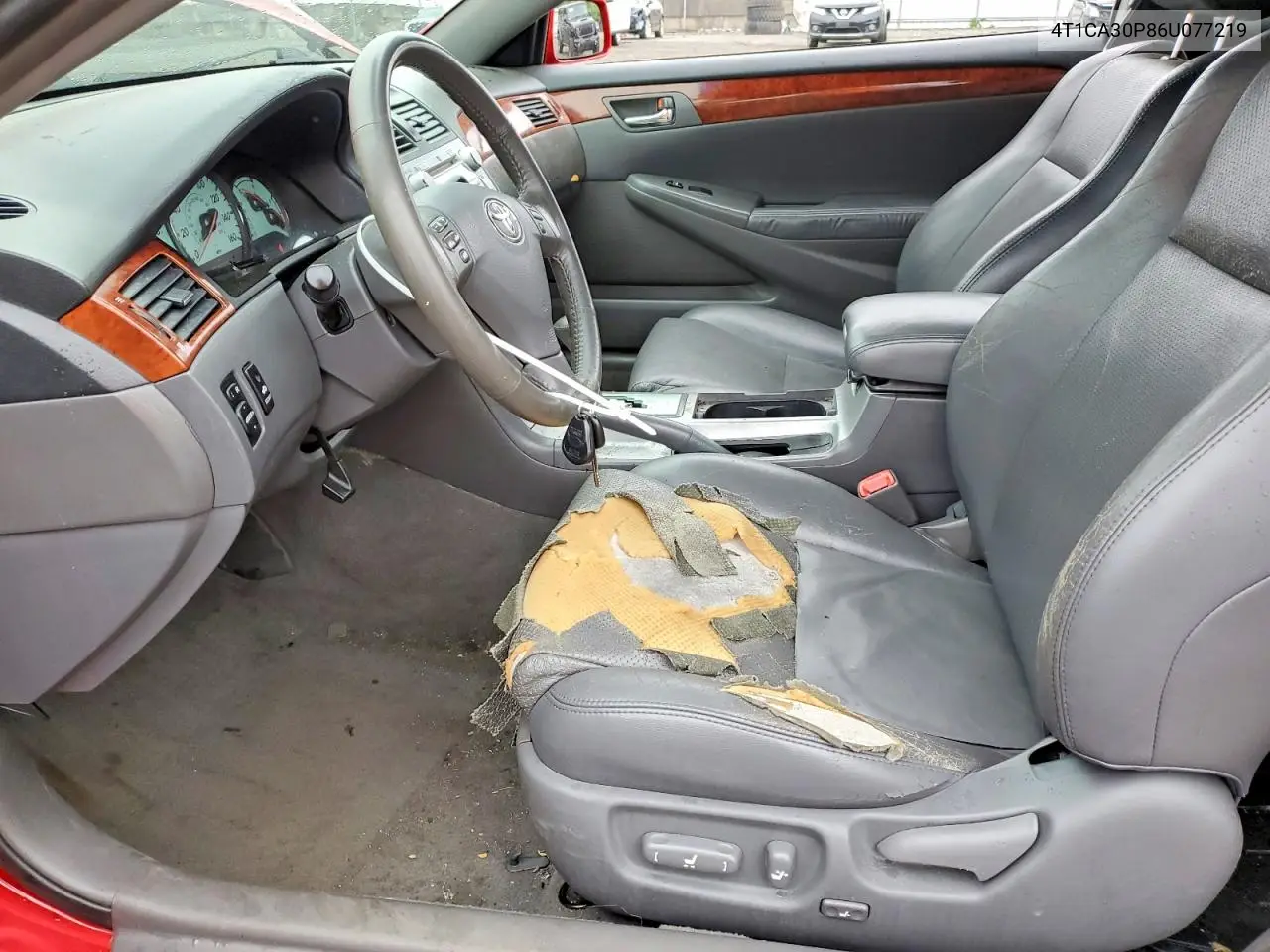 2006 Toyota Camry Solara Sle V6 VIN: 4T1CA30P86U077219 Lot: 56480426