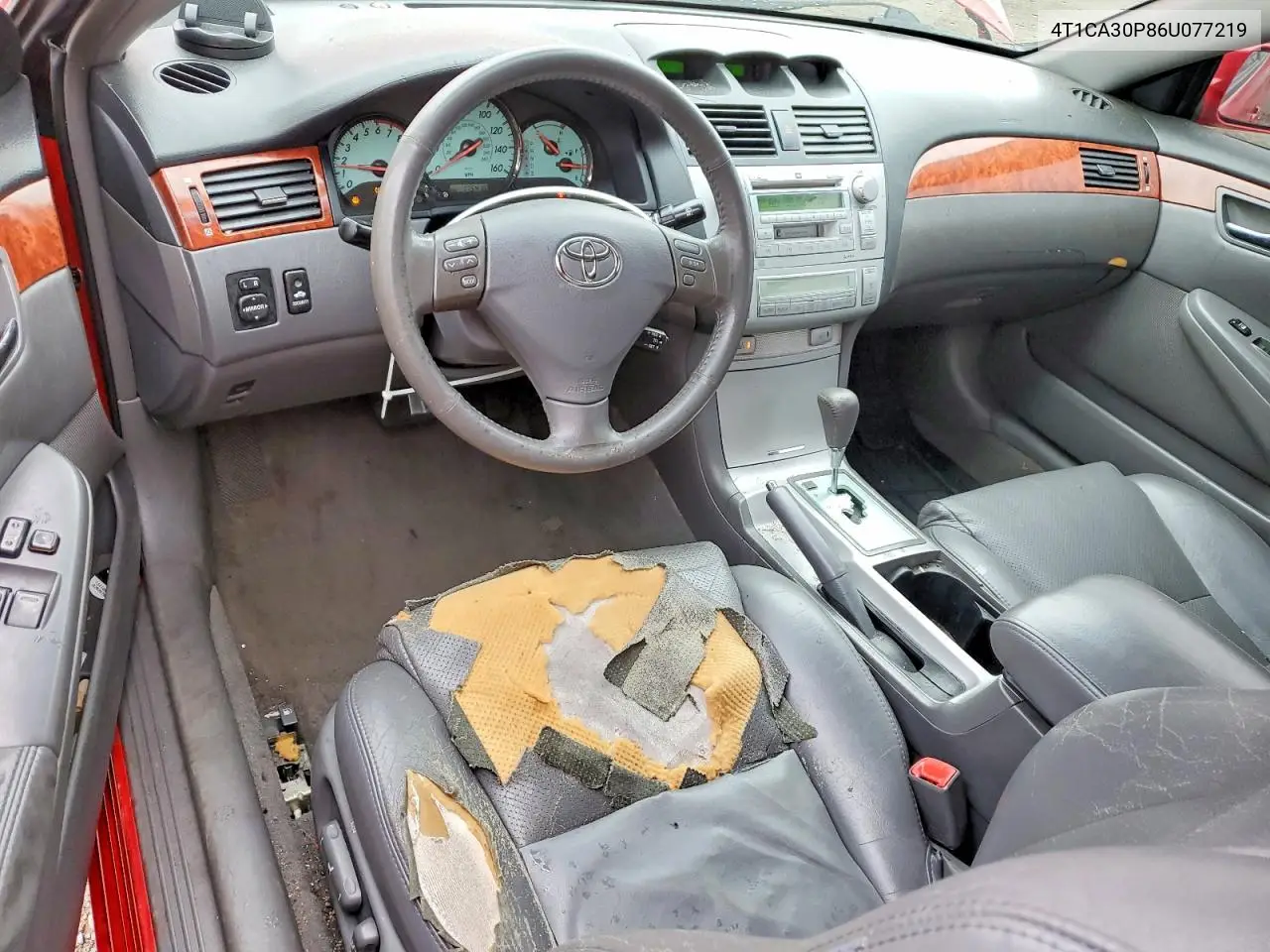 2006 Toyota Camry Solara Sle V6 VIN: 4T1CA30P86U077219 Lot: 56480426