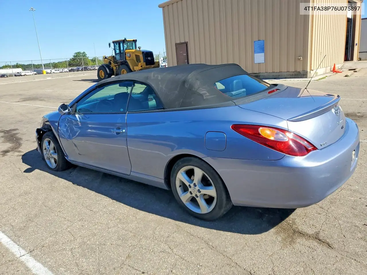 2006 Toyota Camry Solara Se V6 VIN: 4T1FA38P76U075897 Lot: 57862366