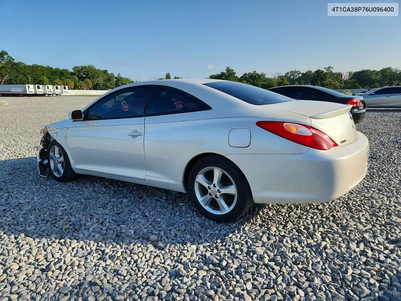 2006 Toyota Camry Solara Sle V6 VIN: 4T1CA38P76U096400 Lot: 58621116