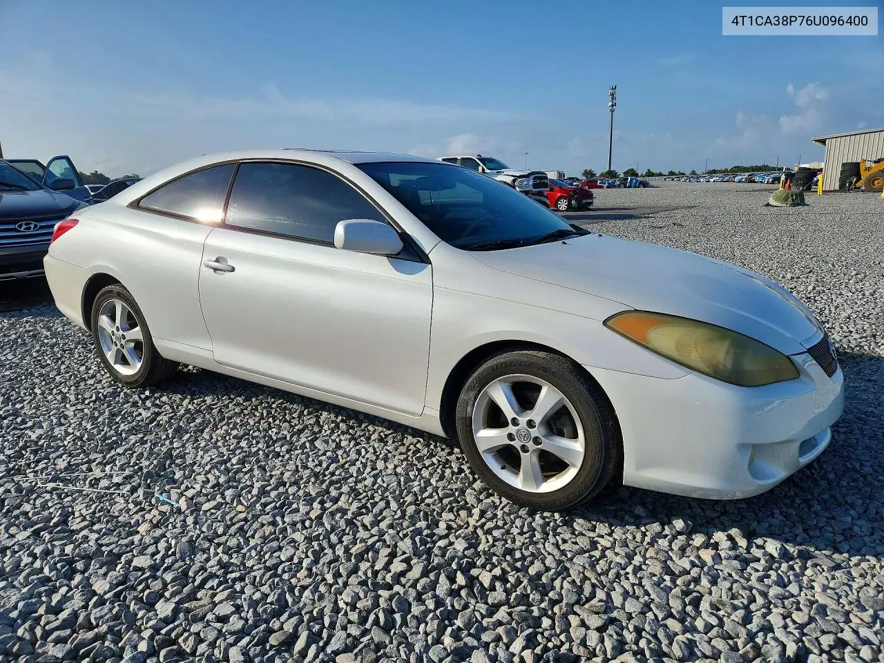 2006 Toyota Camry Solara Sle V6 VIN: 4T1CA38P76U096400 Lot: 58621116