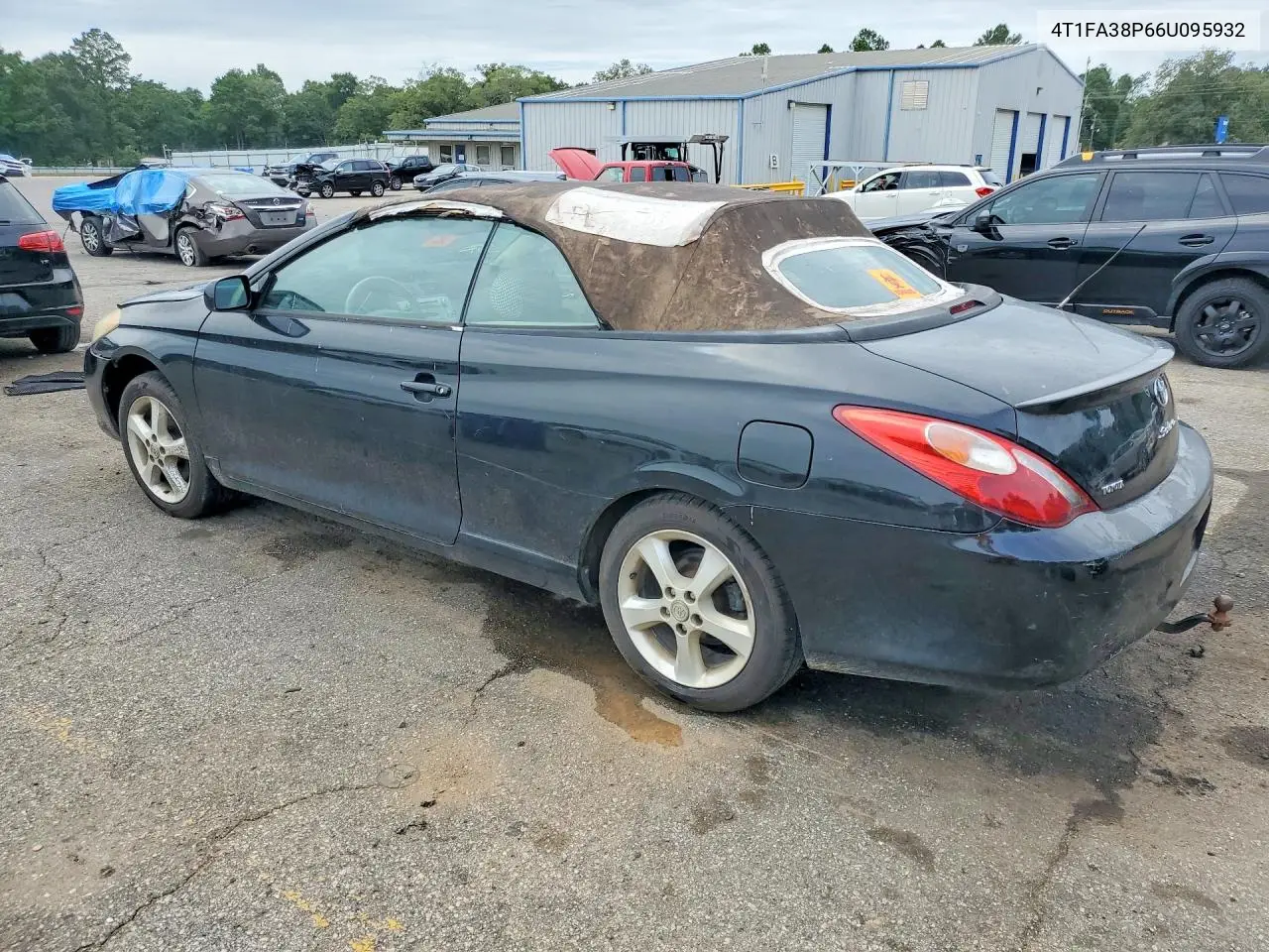 2006 Toyota Camry Solara Sle V6 VIN: 4T1FA38P66U095932 Lot: 60627726