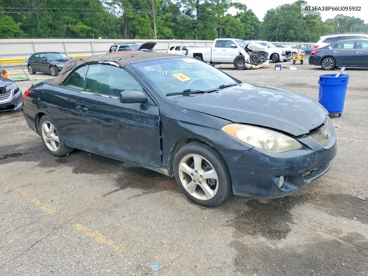 2006 Toyota Camry Solara Sle V6 VIN: 4T1FA38P66U095932 Lot: 60627726