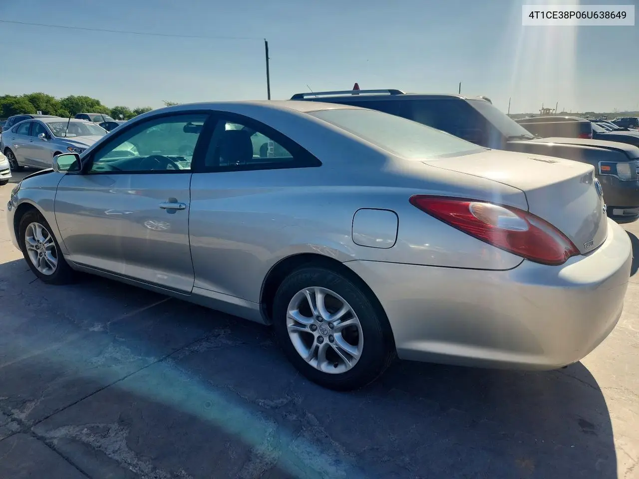 2006 Toyota Camry Solara Se VIN: 4T1CE38P06U638649 Lot: 60686376