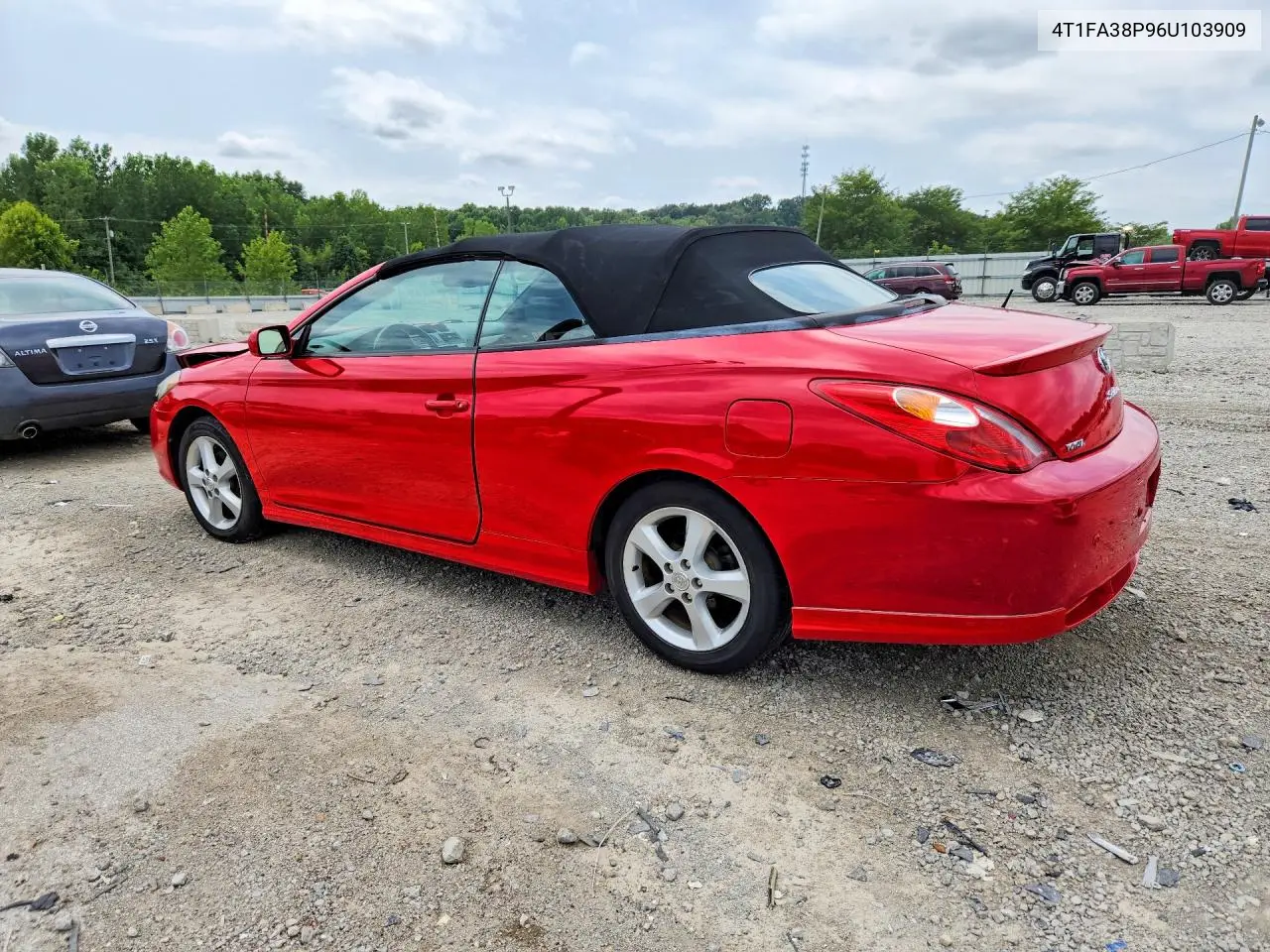 4T1FA38P96U103909 2006 Toyota Camry Solara Sle V6