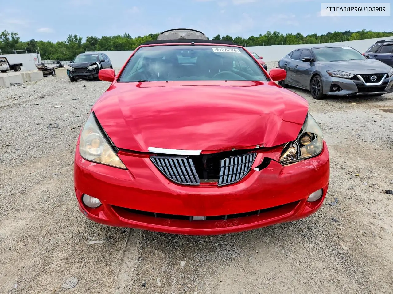 4T1FA38P96U103909 2006 Toyota Camry Solara Sle V6