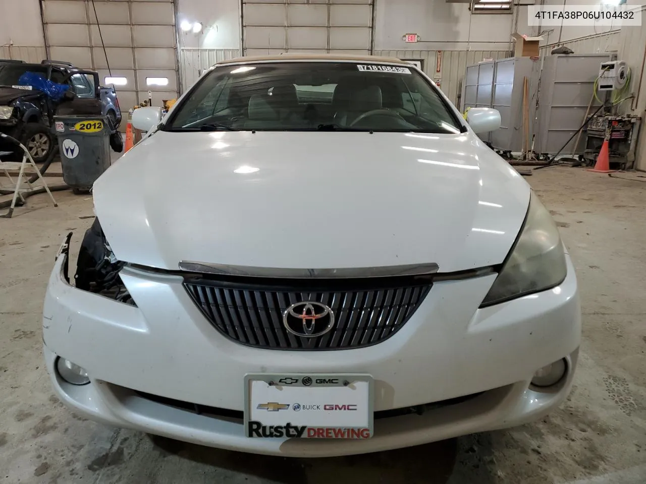 2006 Toyota Camry Solara Se VIN: 4T1FA38P06U104432 Lot: 71816843