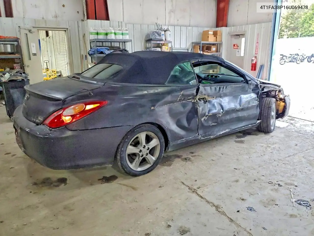4T1FA38P16U069478 2006 Toyota Camry Solara