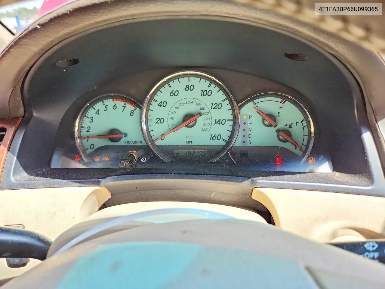 2006 Toyota Camry Solara Sle V6 VIN: 4T1FA38P66U099365 Lot: 85984285