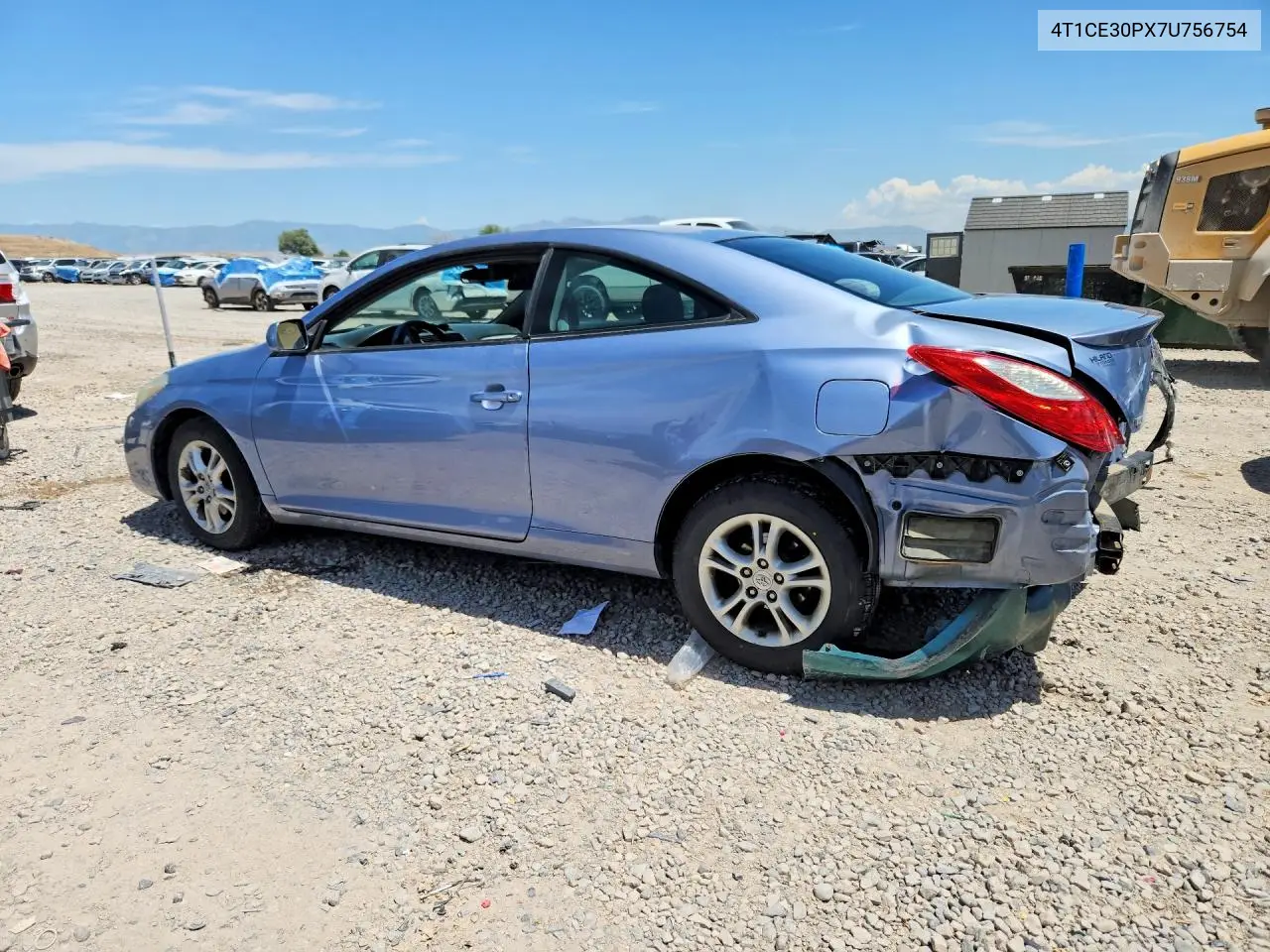 2007 Toyota Camry Solara Se VIN: 4T1CE30PX7U756754 Lot: 56106816