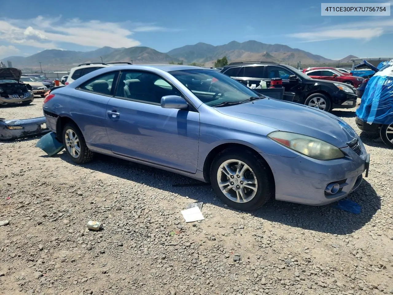 2007 Toyota Camry Solara Se VIN: 4T1CE30PX7U756754 Lot: 56106816