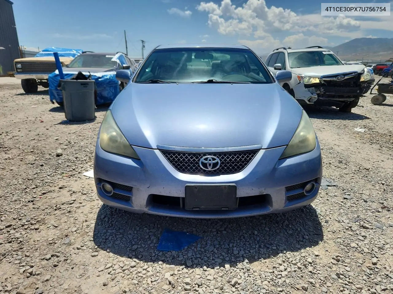 2007 Toyota Camry Solara Se VIN: 4T1CE30PX7U756754 Lot: 56106816
