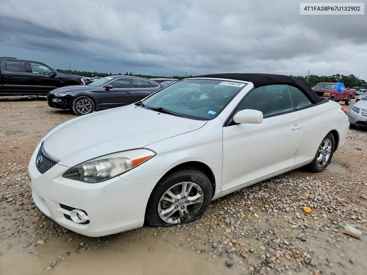 2007 Toyota Camry Solara Se V6 VIN: 4T1FA38P67U132902 Lot: 57769876