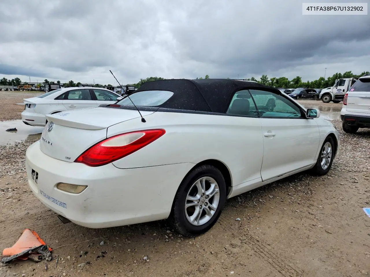 2007 Toyota Camry Solara Se V6 VIN: 4T1FA38P67U132902 Lot: 57769876