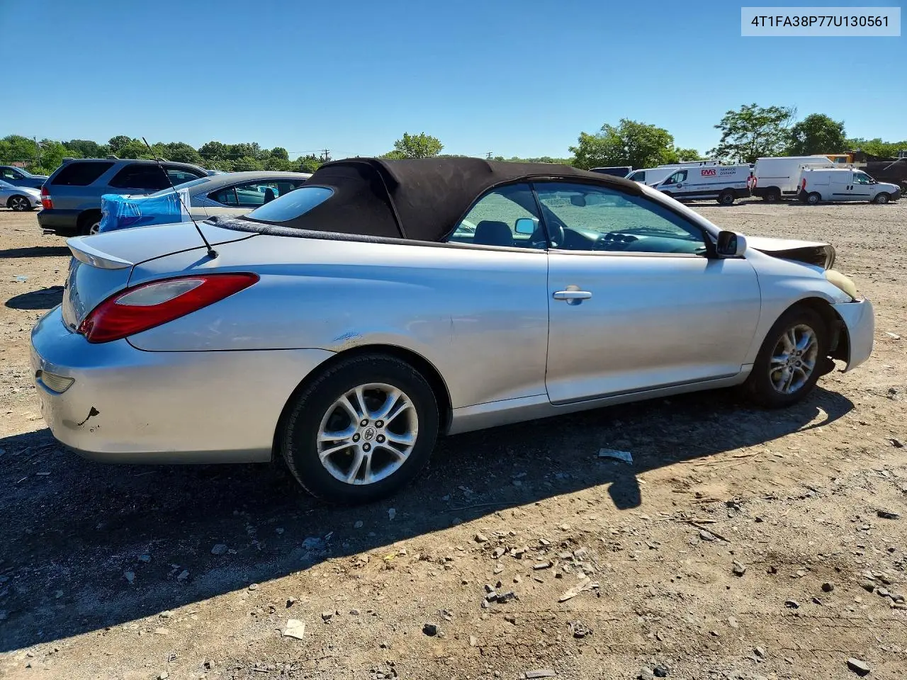 2007 Toyota Camry Solara Se V6 VIN: 4T1FA38P77U130561 Lot: 58708066