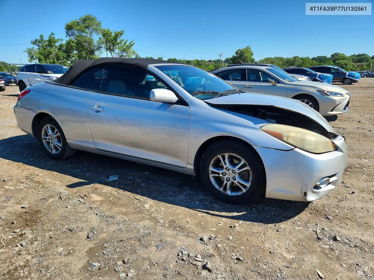 2007 Toyota Camry Solara Se V6 VIN: 4T1FA38P77U130561 Lot: 58708066