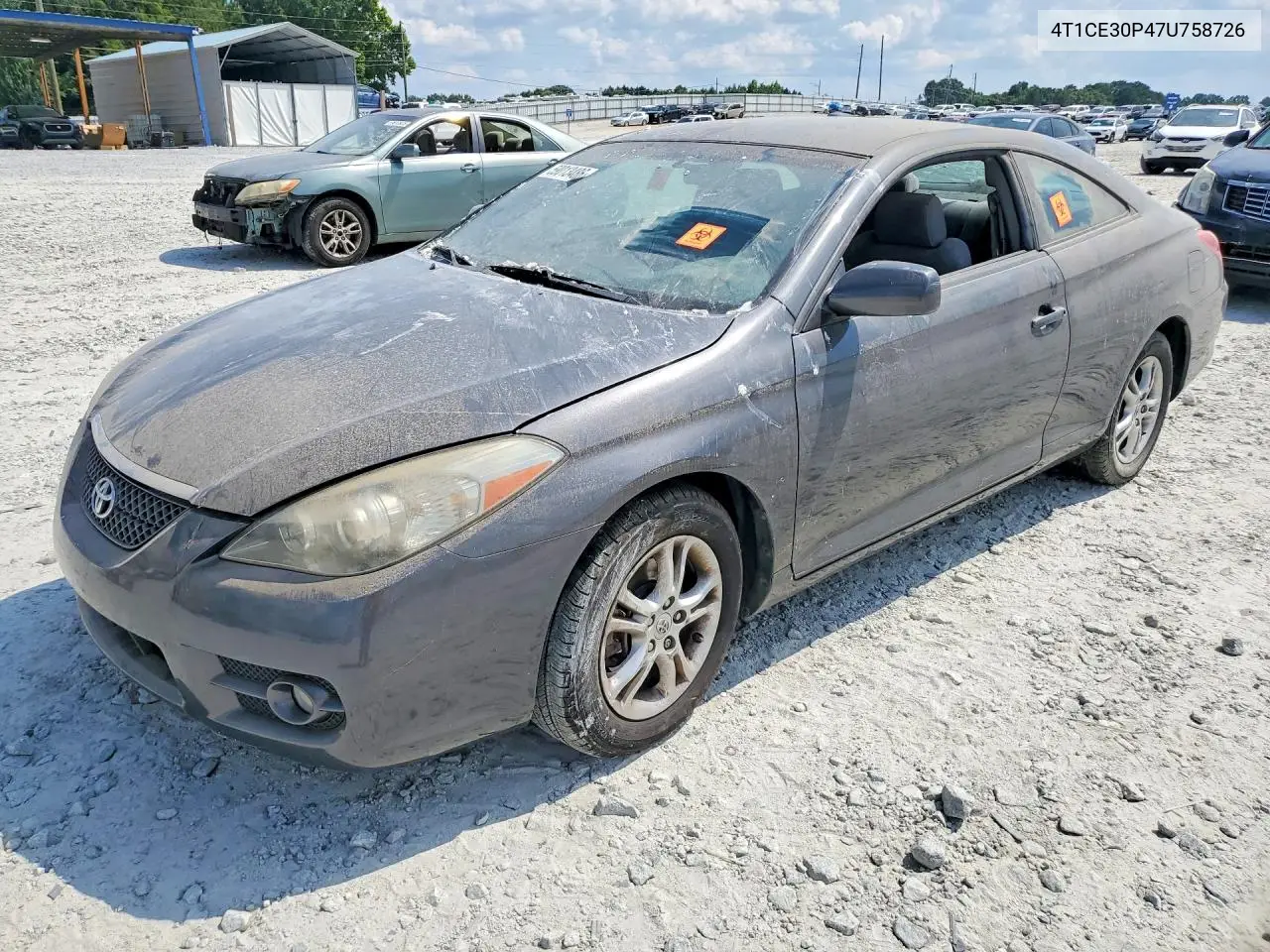 2007 Toyota Camry Solara Se VIN: 4T1CE30P47U758726 Lot: 59013486