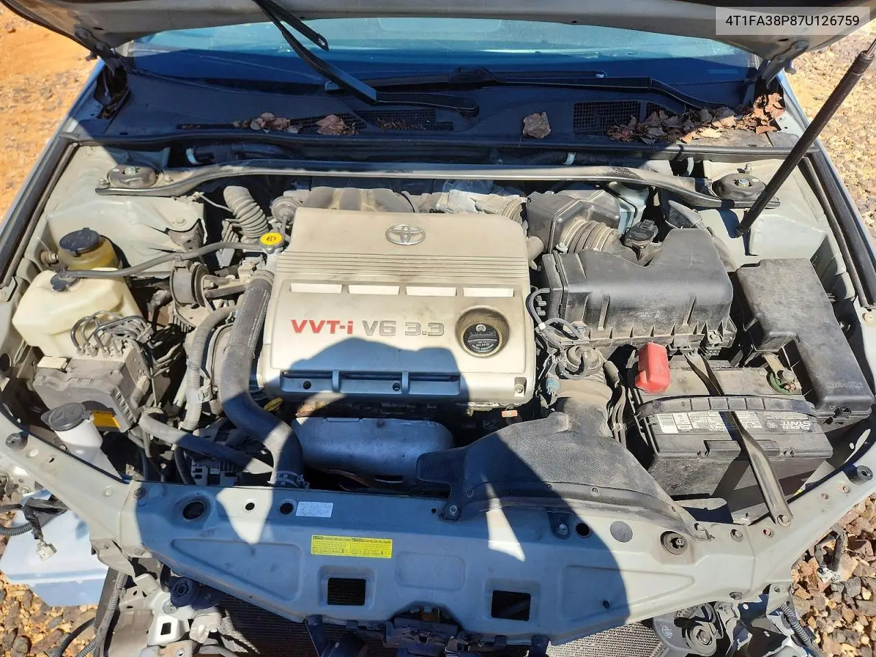2007 Toyota Camry Solara Sle V6 VIN: 4T1FA38P87U126759 Lot: 59152096
