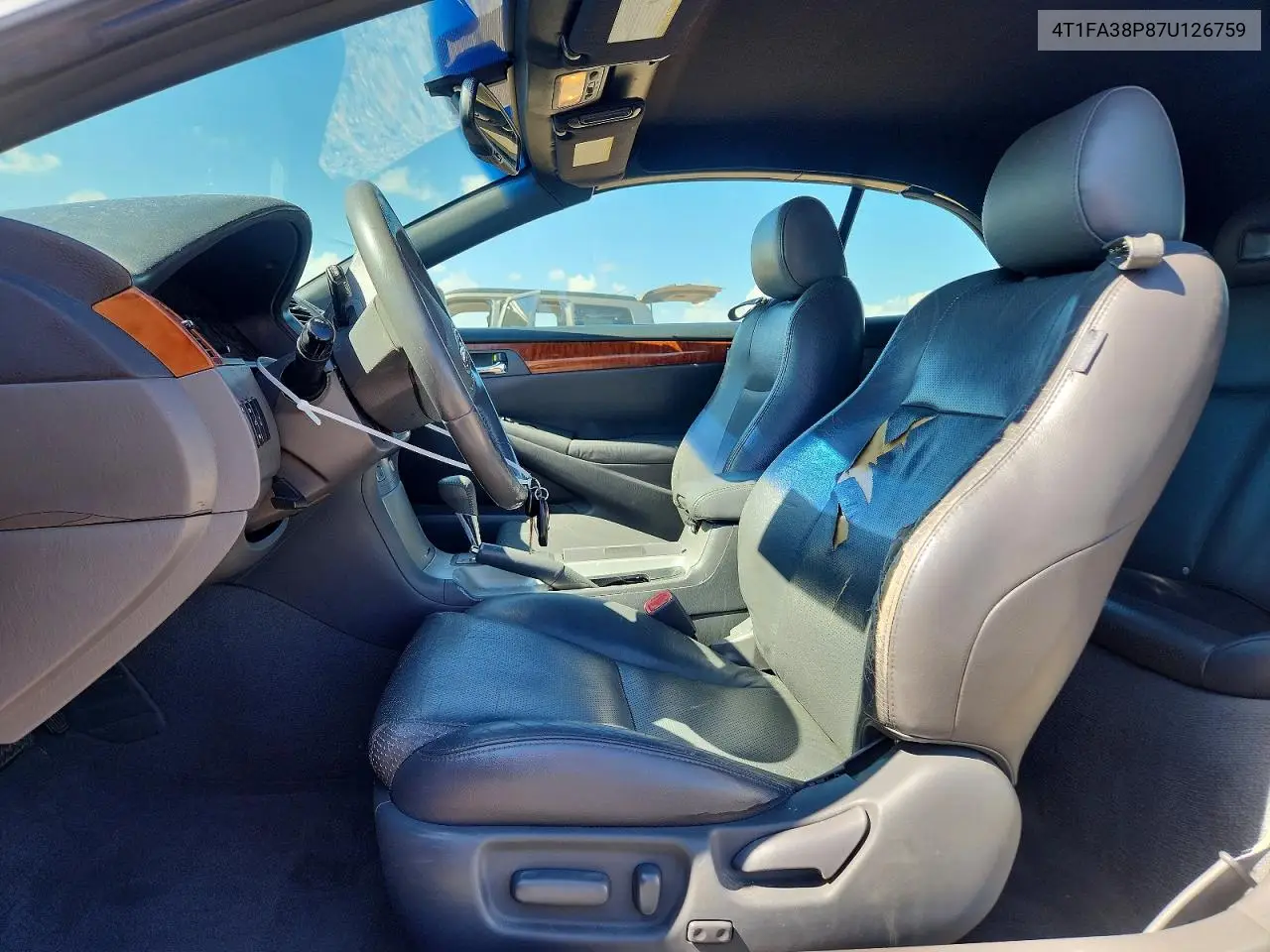 2007 Toyota Camry Solara Sle V6 VIN: 4T1FA38P87U126759 Lot: 59152096