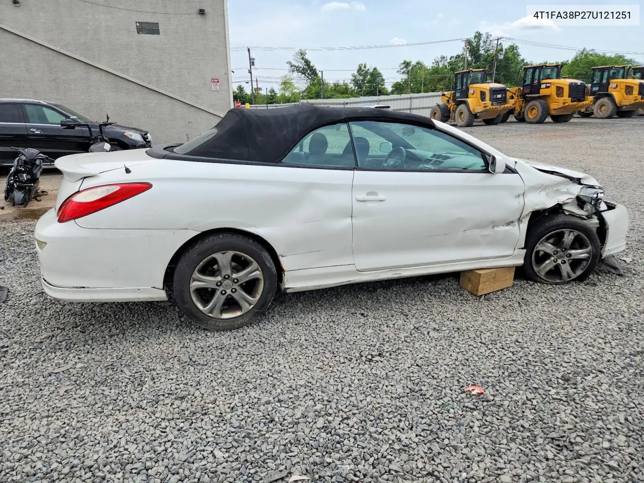 2007 Toyota Camry Solara Sport V6 VIN: 4T1FA38P27U121251 Lot: 59169156