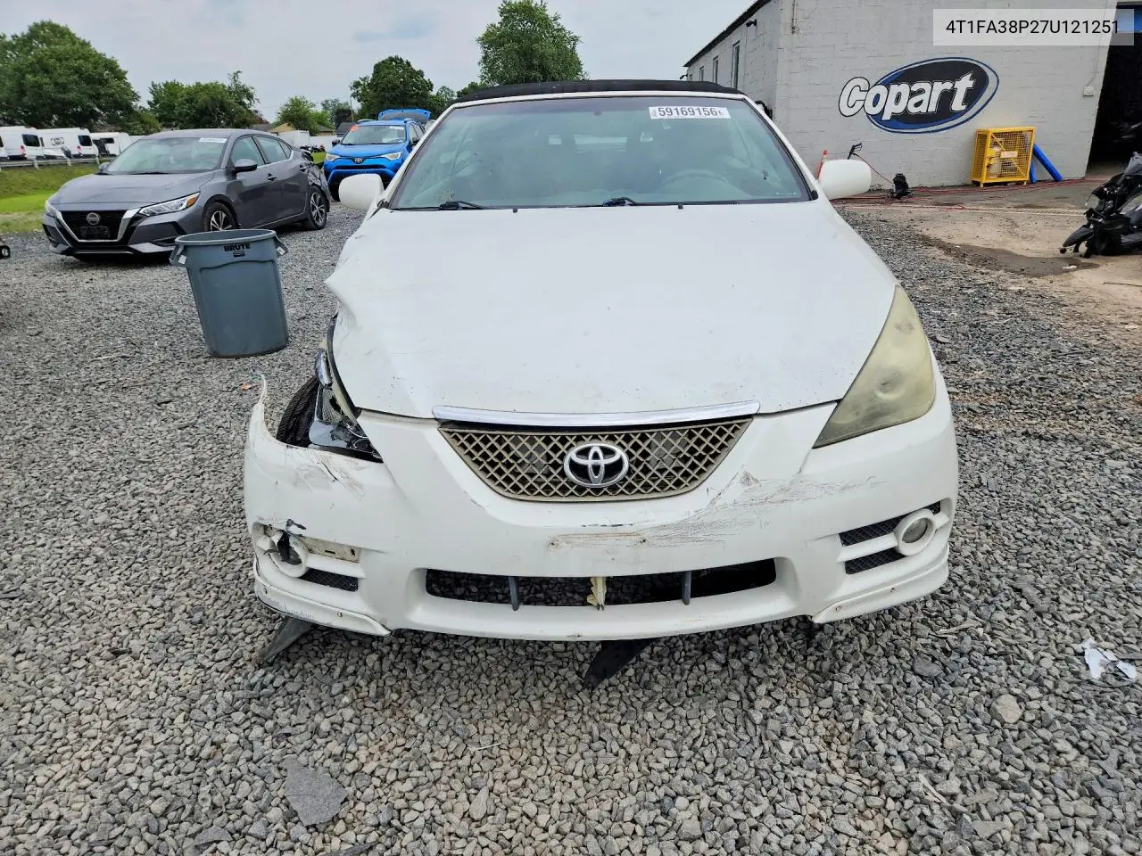 2007 Toyota Camry Solara Sport V6 VIN: 4T1FA38P27U121251 Lot: 59169156