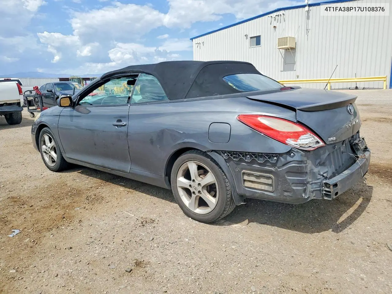 2007 Toyota Camry Solara Sle V6 VIN: 4T1FA38P17U108376 Lot: 60010546
