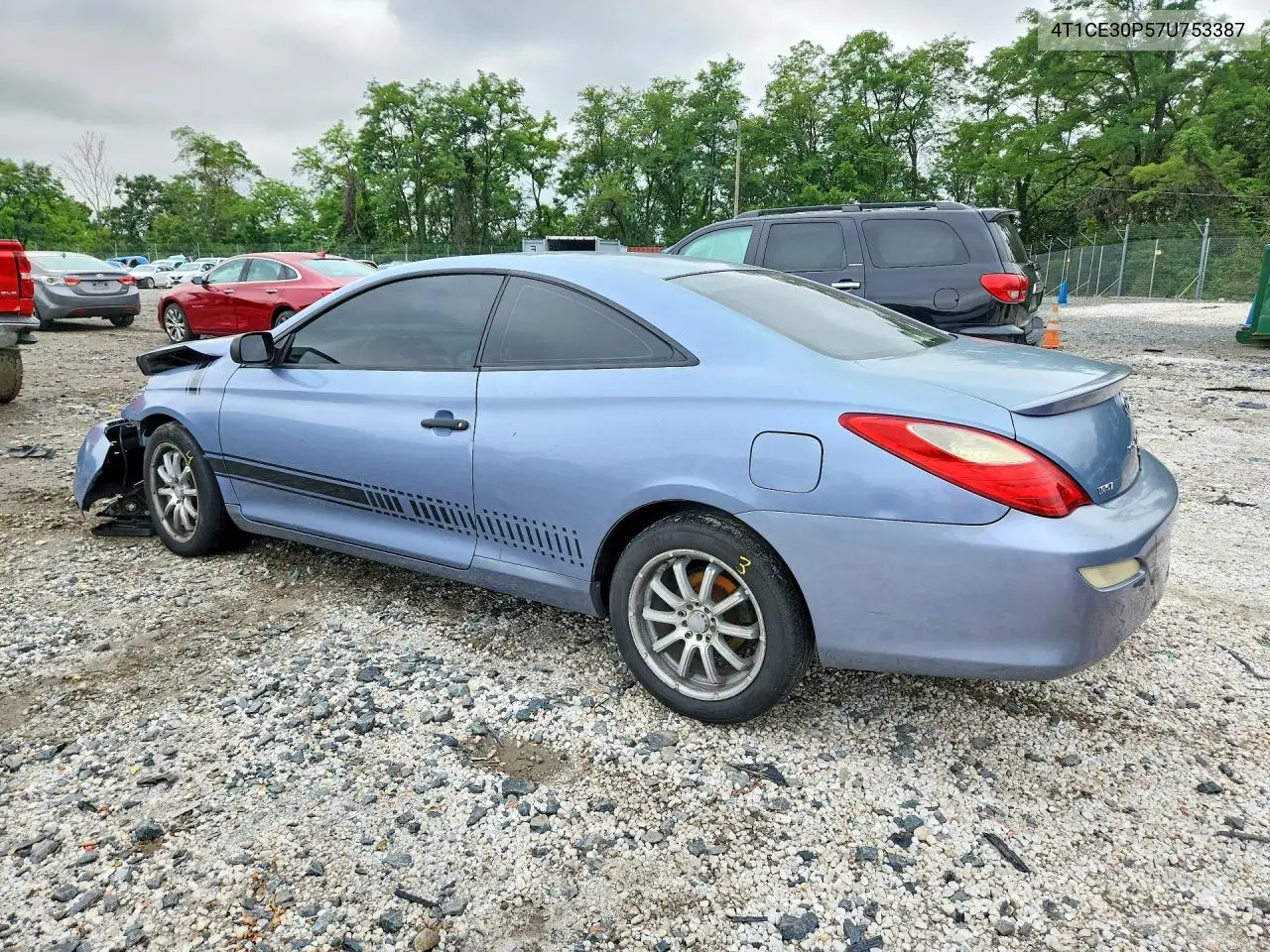 2007 Toyota Camry Solara Se VIN: 4T1CE30P57U753387 Lot: 60076266
