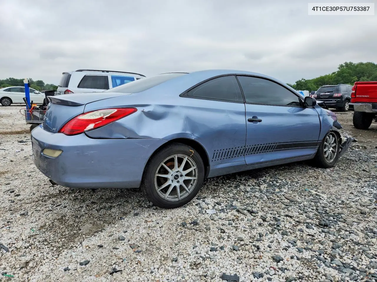 2007 Toyota Camry Solara Se VIN: 4T1CE30P57U753387 Lot: 60076266