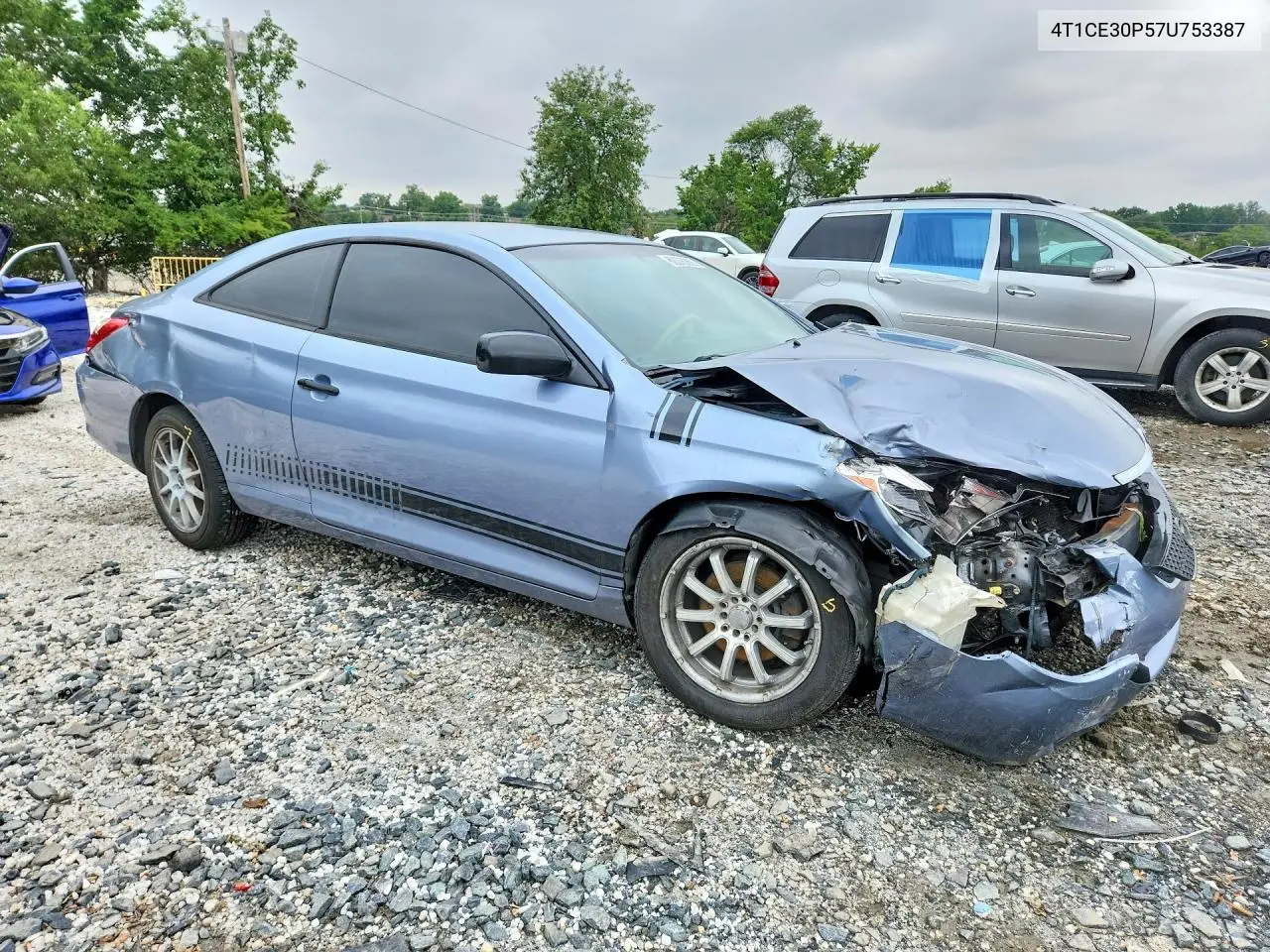 2007 Toyota Camry Solara Se VIN: 4T1CE30P57U753387 Lot: 60076266