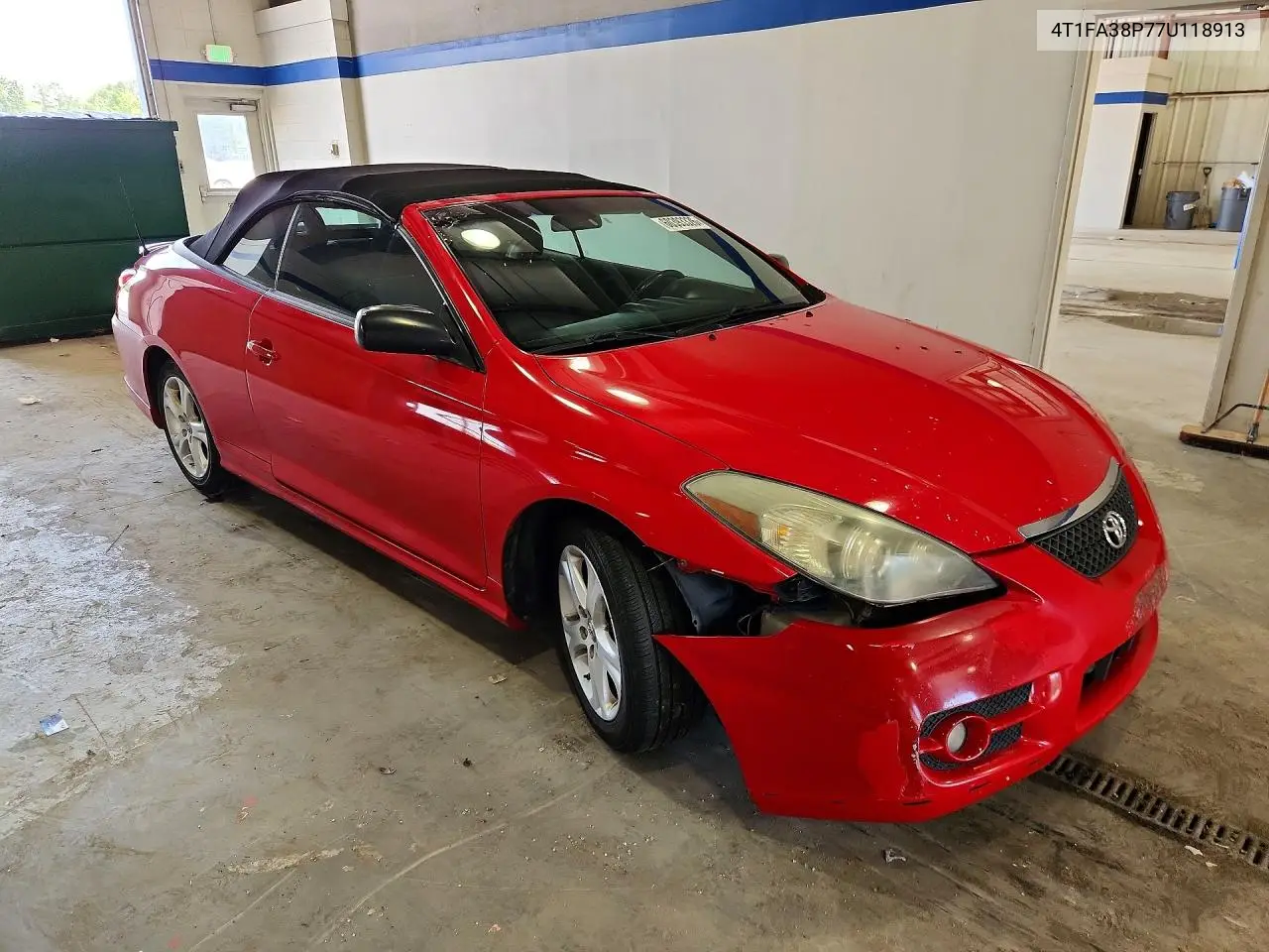 2007 Toyota Camry Solara Sport V6 VIN: 4T1FA38P77U118913 Lot: 60393326