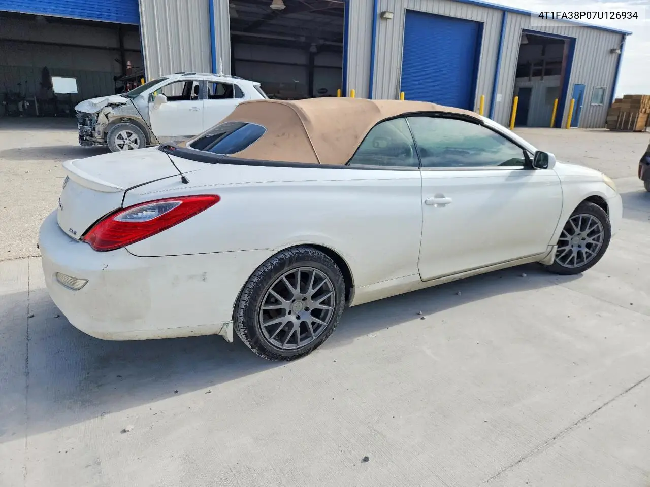 2007 Toyota Camry Solara Sle V6 VIN: 4T1FA38P07U126934 Lot: 60887846