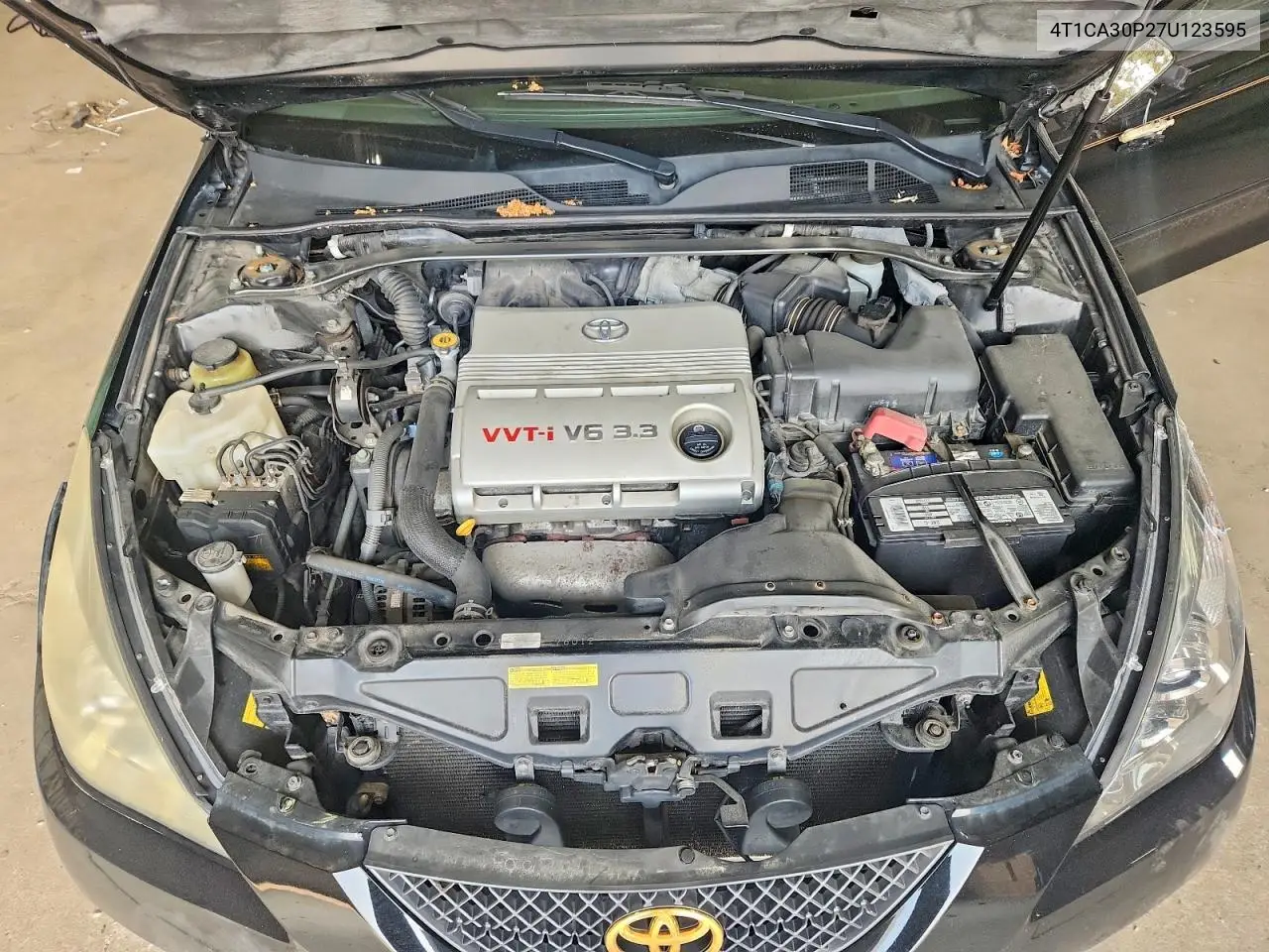 2007 Toyota Camry Solara Sle V6 VIN: 4T1CA30P27U123595 Lot: 60942906
