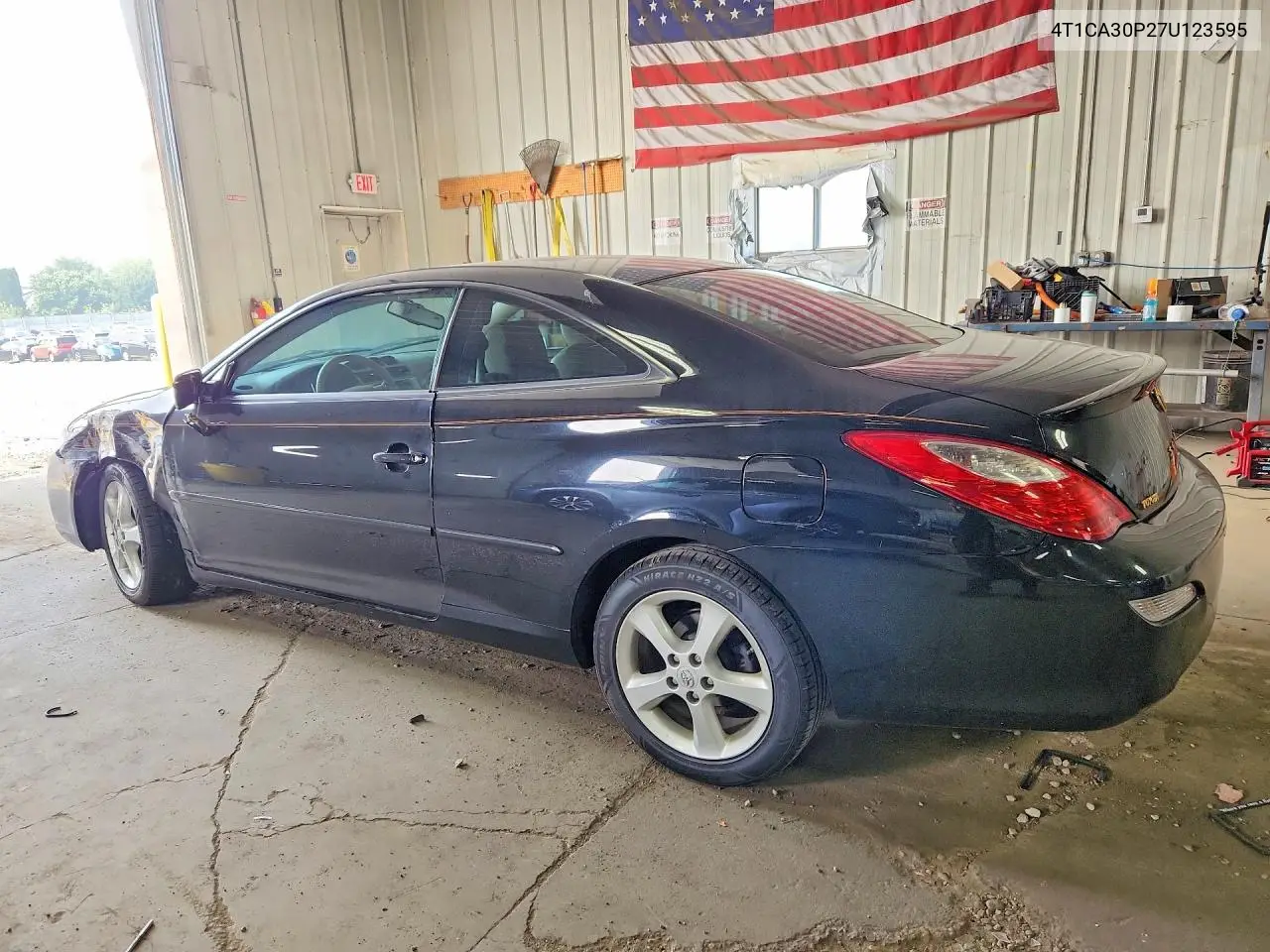 2007 Toyota Camry Solara Sle V6 VIN: 4T1CA30P27U123595 Lot: 60942906