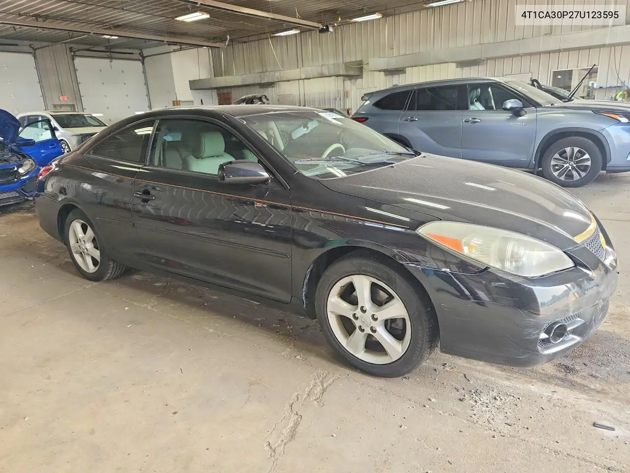 2007 Toyota Camry Solara Sle V6 VIN: 4T1CA30P27U123595 Lot: 60942906