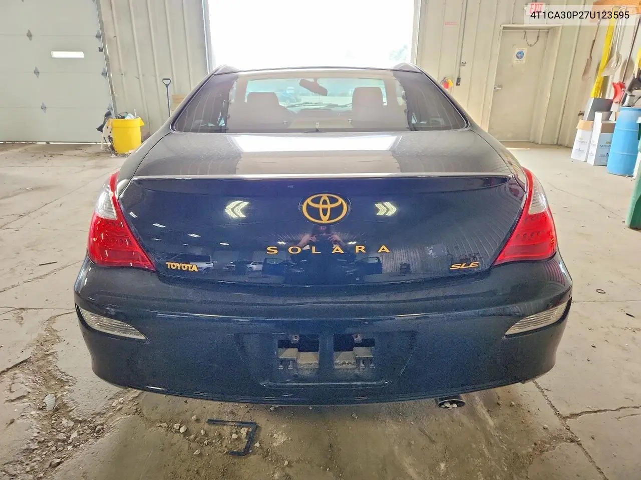 2007 Toyota Camry Solara Sle V6 VIN: 4T1CA30P27U123595 Lot: 60942906