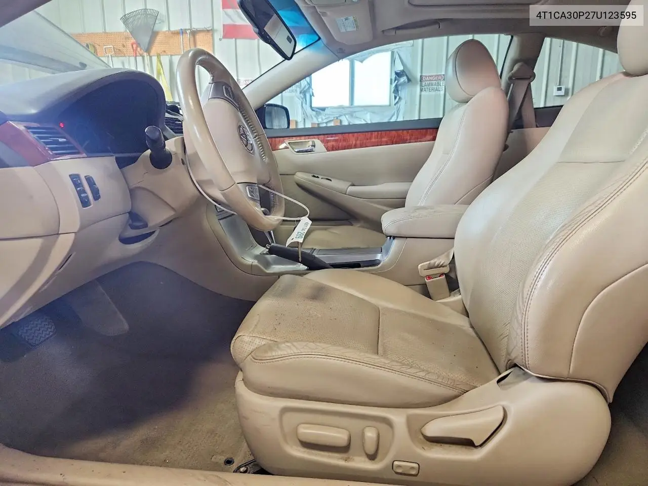 2007 Toyota Camry Solara Sle V6 VIN: 4T1CA30P27U123595 Lot: 60942906