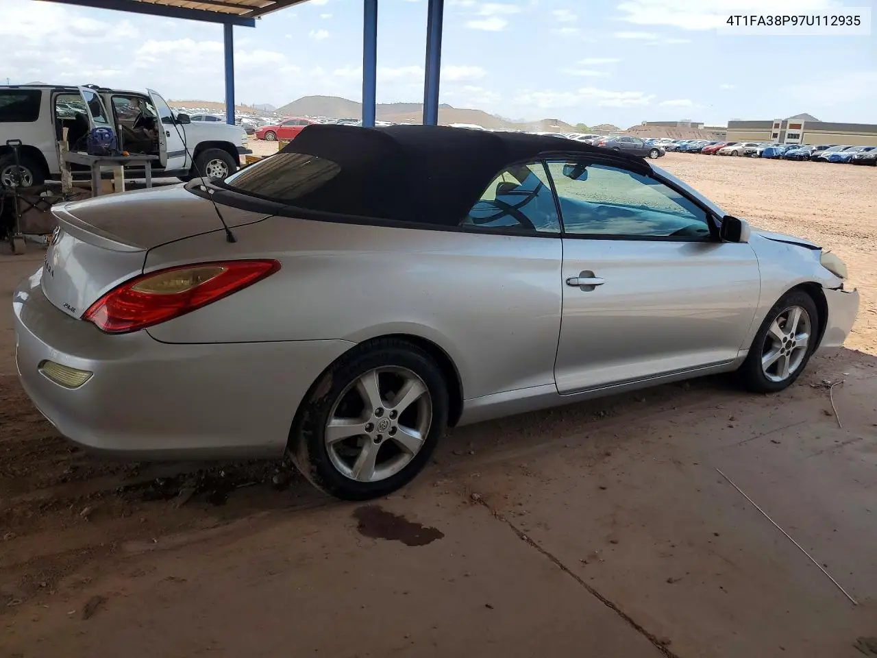 2007 Toyota Camry Solara Sle V6 VIN: 4T1FA38P97U112935 Lot: 61420196