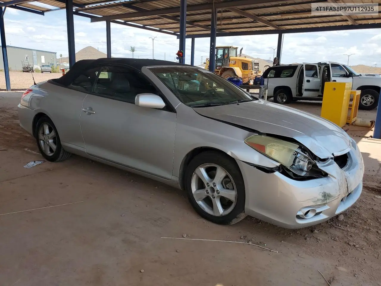 2007 Toyota Camry Solara Sle V6 VIN: 4T1FA38P97U112935 Lot: 61420196