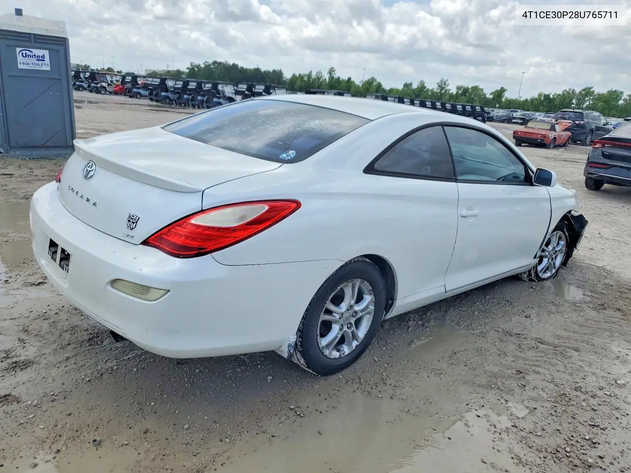 2008 Toyota Camry Solara Se VIN: 4T1CE30P28U765711 Lot: 49946206