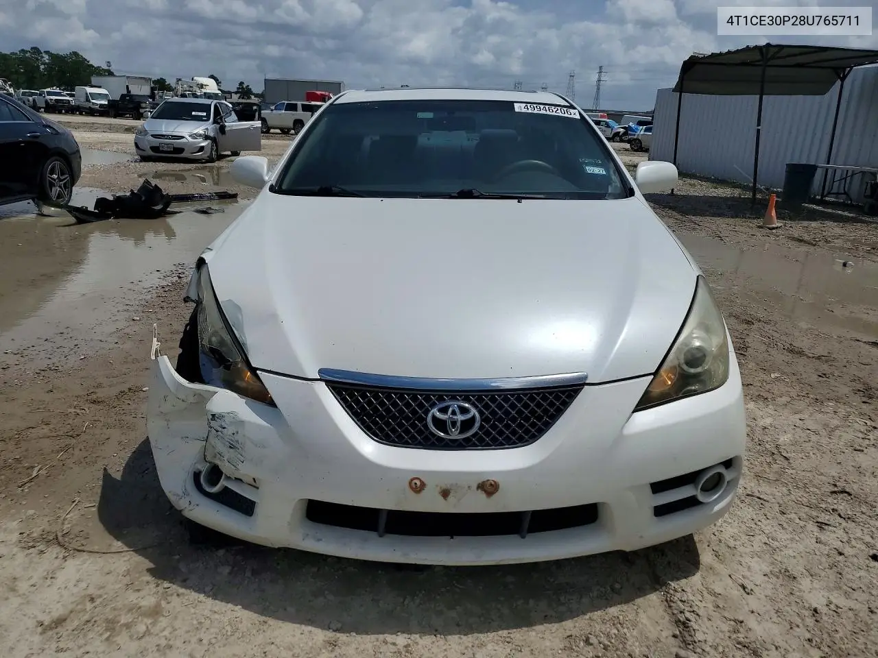 2008 Toyota Camry Solara Se VIN: 4T1CE30P28U765711 Lot: 49946206