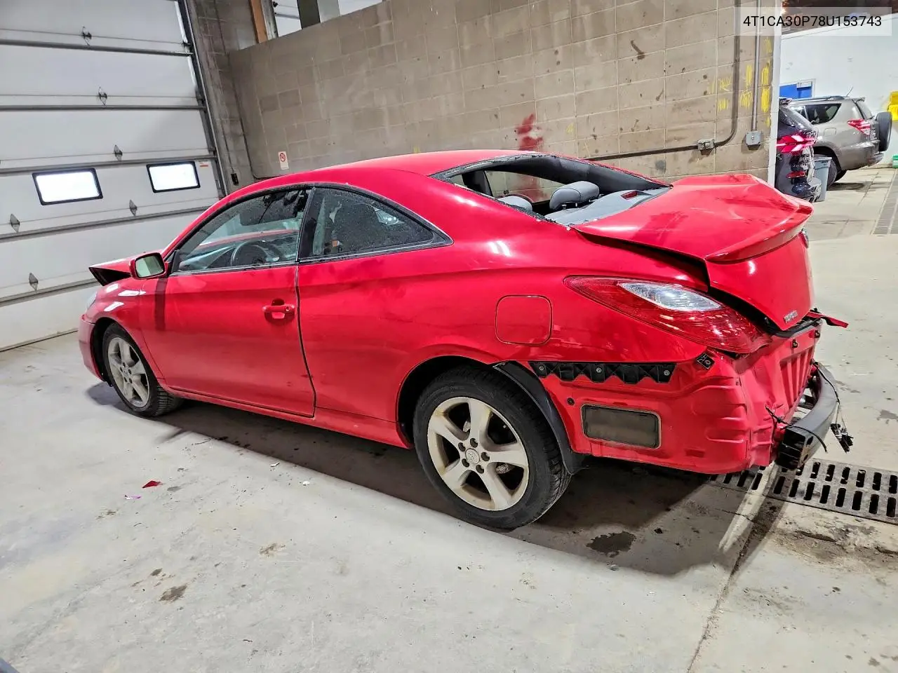 2008 Toyota Camry Solara Sle V6 VIN: 4T1CA30P78U153743 Lot: 54788996
