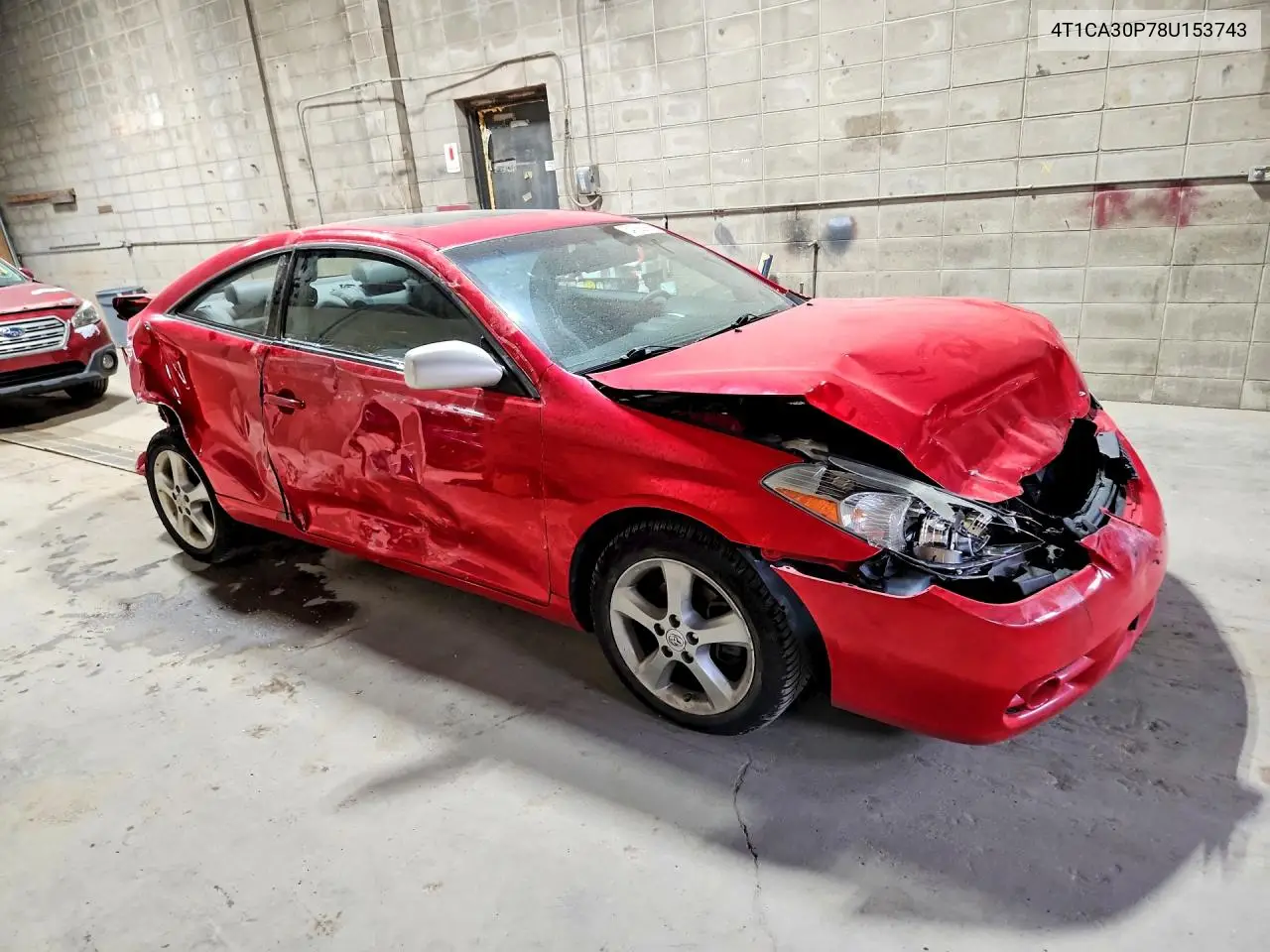 2008 Toyota Camry Solara Sle V6 VIN: 4T1CA30P78U153743 Lot: 54788996