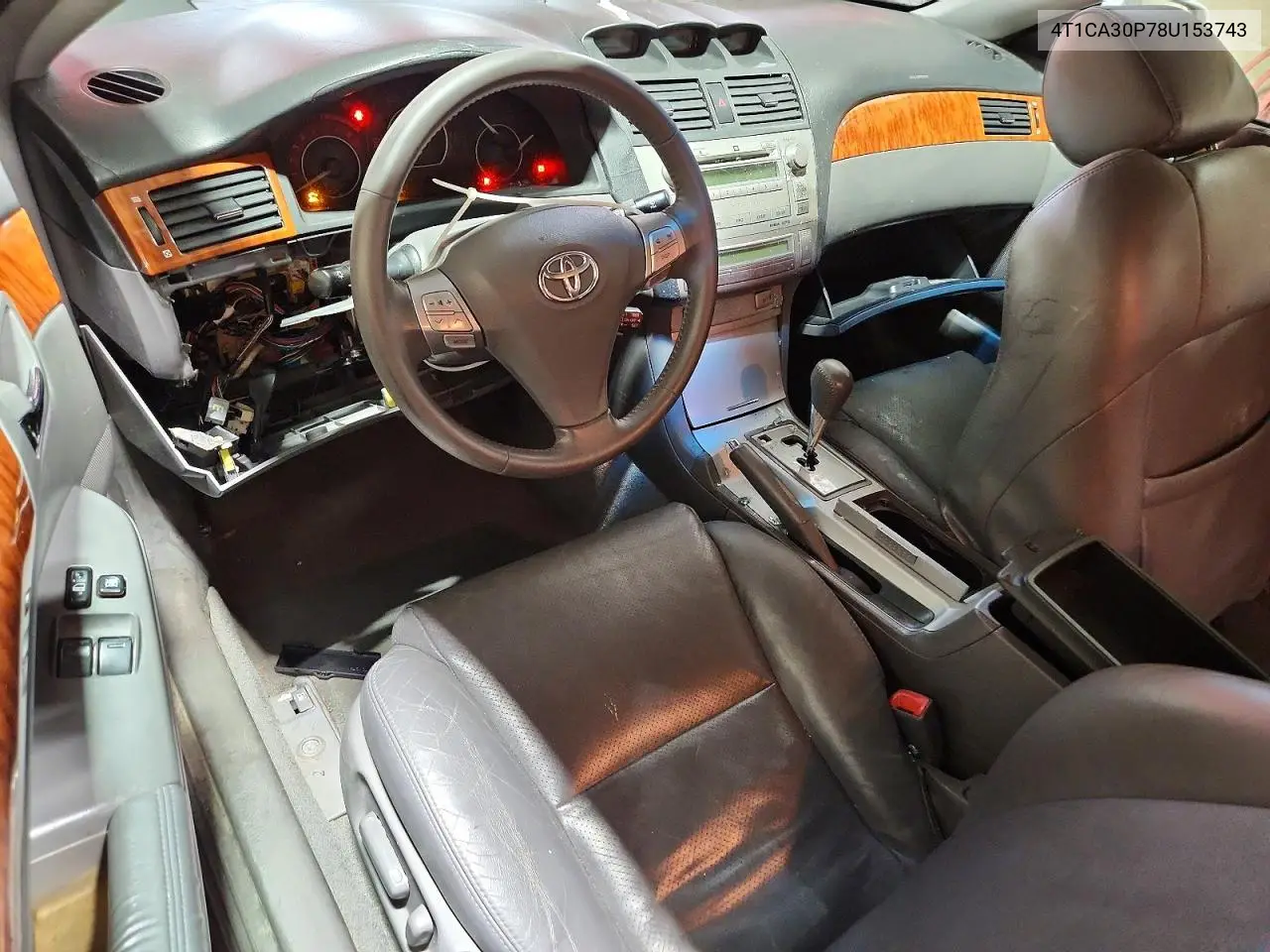 2008 Toyota Camry Solara Sle V6 VIN: 4T1CA30P78U153743 Lot: 54788996