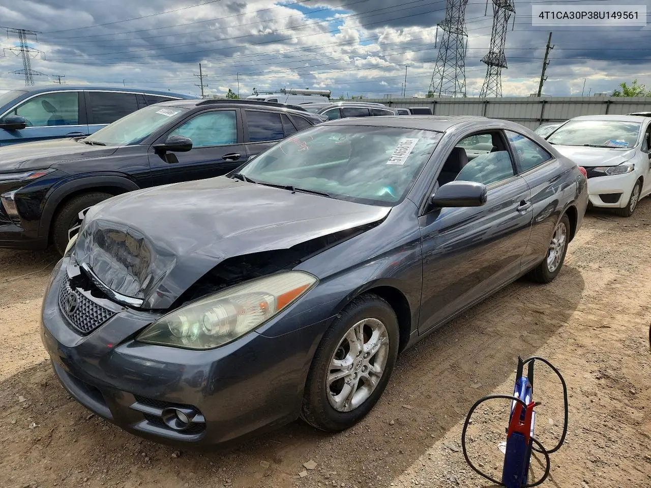 2008 Toyota Camry Solara Se V6 VIN: 4T1CA30P38U149561 Lot: 57465816