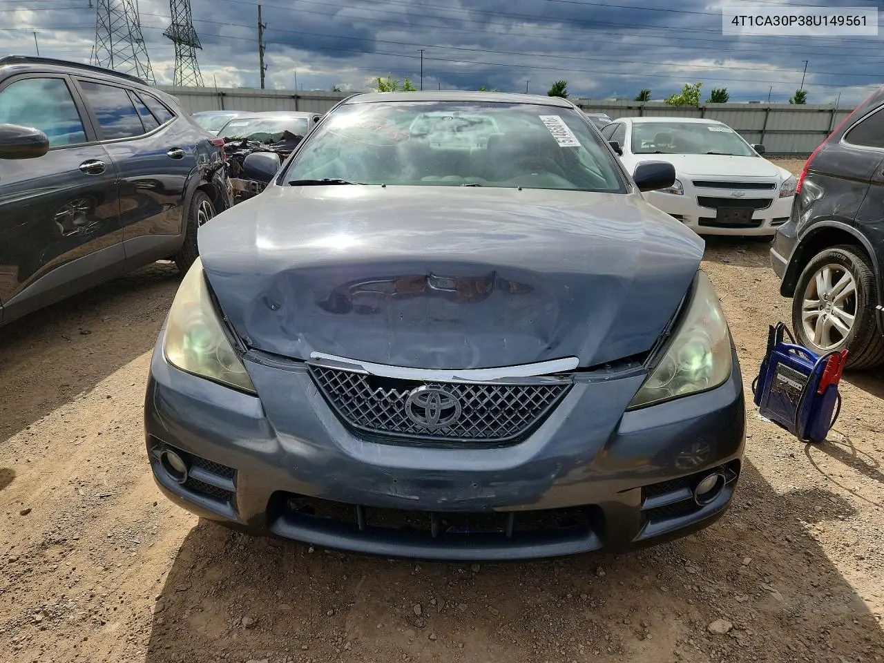 2008 Toyota Camry Solara Se V6 VIN: 4T1CA30P38U149561 Lot: 57465816