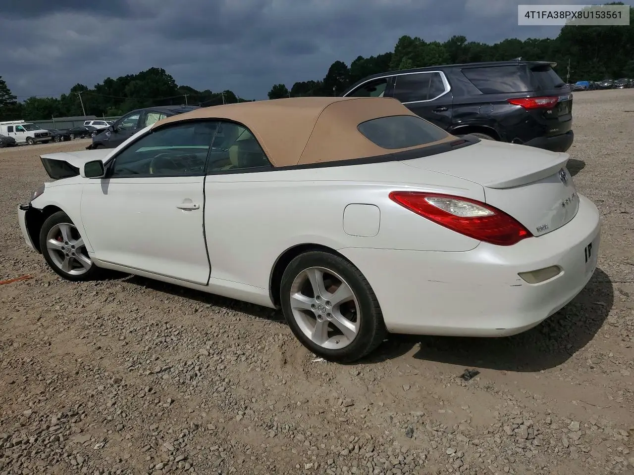 2008 Toyota Camry Solara Sle V6 VIN: 4T1FA38PX8U153561 Lot: 58962416